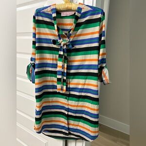 The Impeccable Pig multicolored Striped Dress